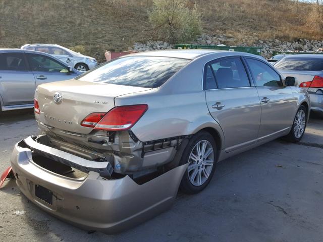 4T1BK36B75U041248 - 2005 TOYOTA AVALON XL BEIGE photo 4