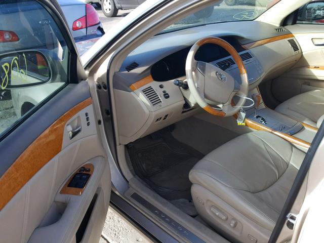 4T1BK36B75U041248 - 2005 TOYOTA AVALON XL BEIGE photo 9