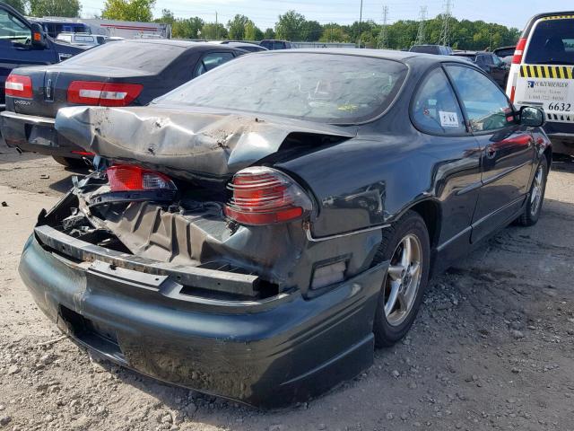 1G2WP12K2YF285646 - 2000 PONTIAC GRAND PRIX GREEN photo 4