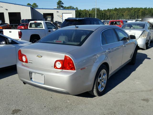 1G1ZH57B58F221602 - 2008 CHEVROLET MALIBU 1LT SILVER photo 4