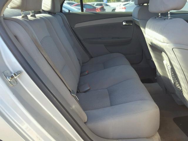 1G1ZH57B58F221602 - 2008 CHEVROLET MALIBU 1LT SILVER photo 6