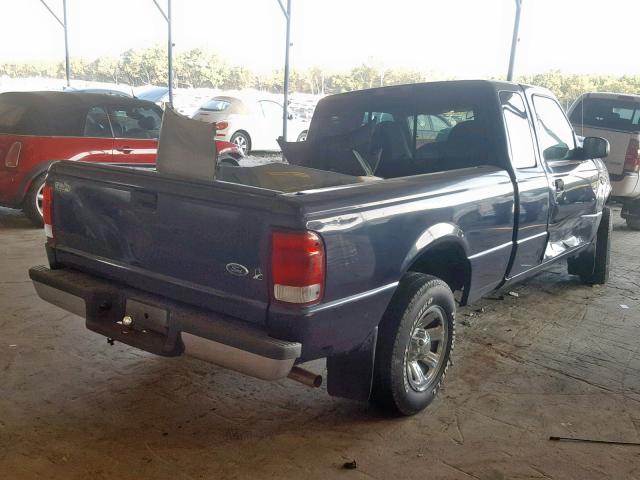 1FTYR14VXYTA15412 - 2000 FORD RANGER SUP BLUE photo 4