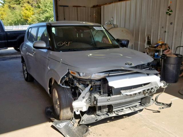 KNDJ23AU9L7021281 - 2020 KIA SOUL LX SILVER photo 1