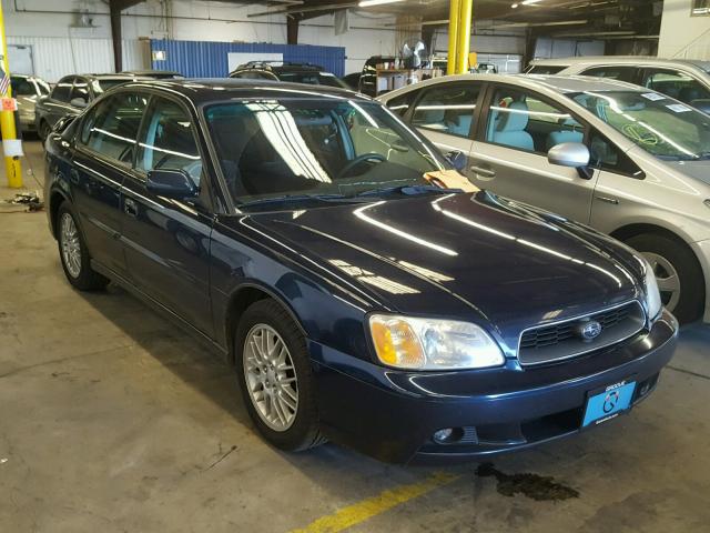 4S3BE635337204422 - 2003 SUBARU LEGACY L BLUE photo 1