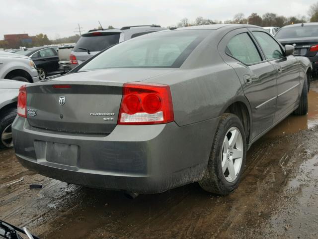 2B3CA3CVXAH124505 - 2010 DODGE CHARGER SX GRAY photo 4