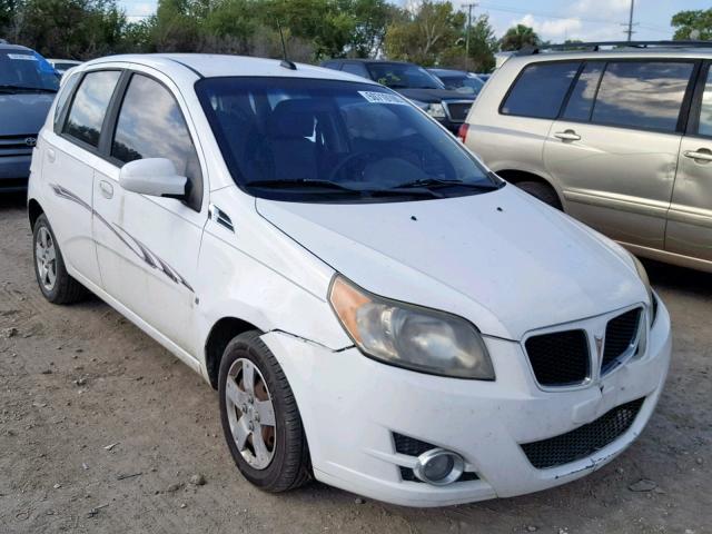 KL2TD66EX9B655682 - 2009 PONTIAC G3 WHITE photo 1