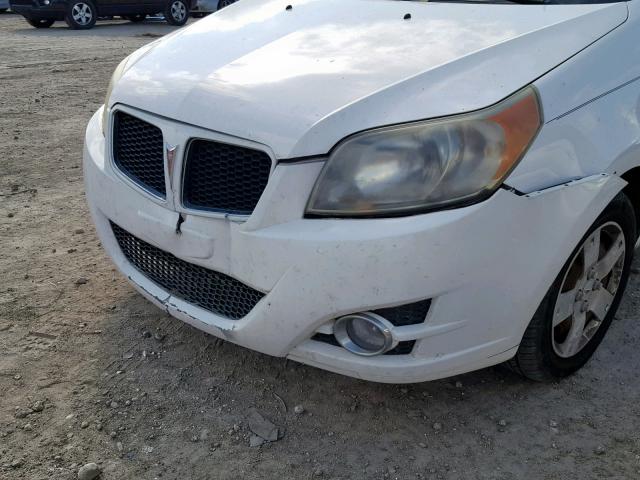 KL2TD66EX9B655682 - 2009 PONTIAC G3 WHITE photo 9