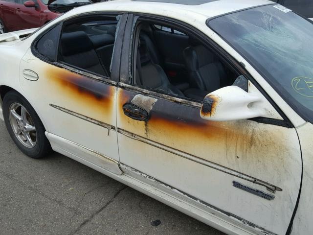 1G2WR52193F122414 - 2003 PONTIAC GRAND PRIX თეთრი ფოტო 9