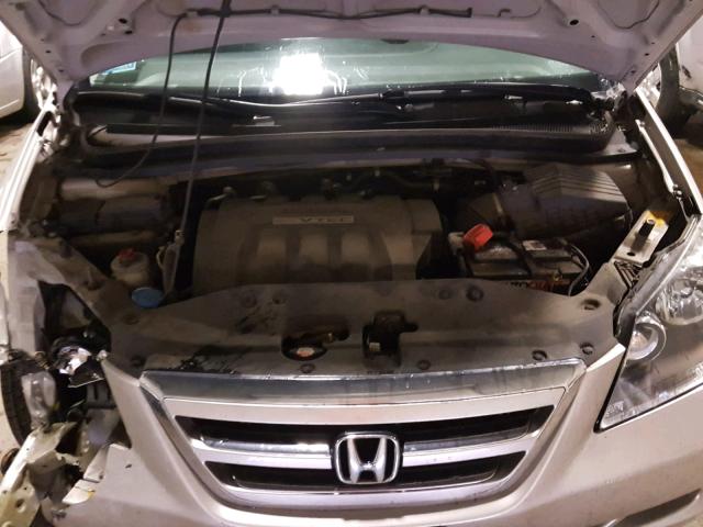 5FNRL38247B004134 - 2007 HONDA ODYSSEY LX SILVER photo 7