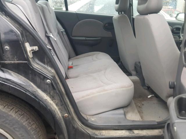 1G8AF52F75Z111563 - 2005 SATURN ION LEVEL BLACK photo 6