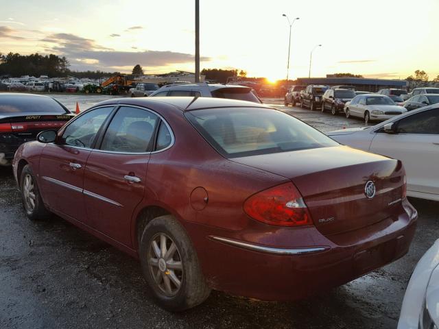 2G4WD582791109943 - 2009 BUICK LACROSSE C MAROON photo 3