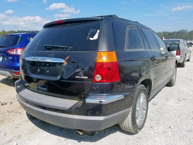 2A4GF68496R648338 - 2006 CHRYSLER PACIFICA T BLACK photo 4