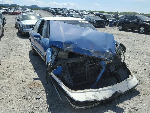 1G4HP53LXPH433236 - 1993 BUICK LESABRE CU BLUE photo 1