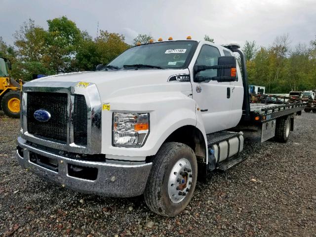 1FDWX6DX6HDB05142 - 2017 FORD F650 WHITE photo 2