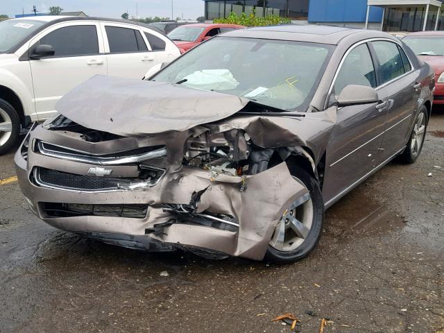 1G1ZC5E16BF211077 - 2011 CHEVROLET MALIBU 1LT 棕色 照片 2