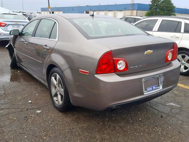 1G1ZC5E16BF211077 - 2011 CHEVROLET MALIBU 1LT 棕色 照片 3