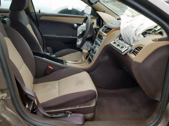 1G1ZC5E16BF211077 - 2011 CHEVROLET MALIBU 1LT 棕色 照片 5