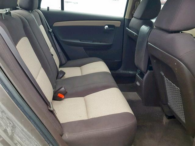 1G1ZC5E16BF211077 - 2011 CHEVROLET MALIBU 1LT 棕色 照片 6