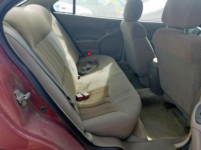 1G2NE52E85M131078 - 2005 PONTIAC GRAND AM S ბურგუნდია ფოტო 6