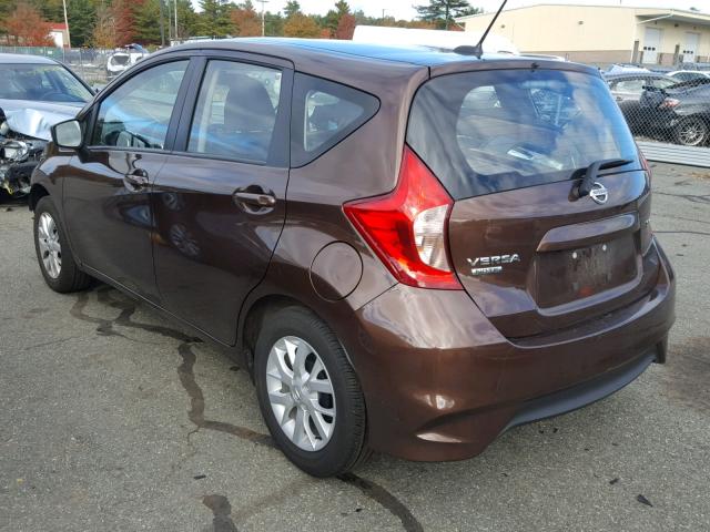 3N1CE2CP6HL373645 - 2017 NISSAN VERSA NOTE BURGUNDY photo 3