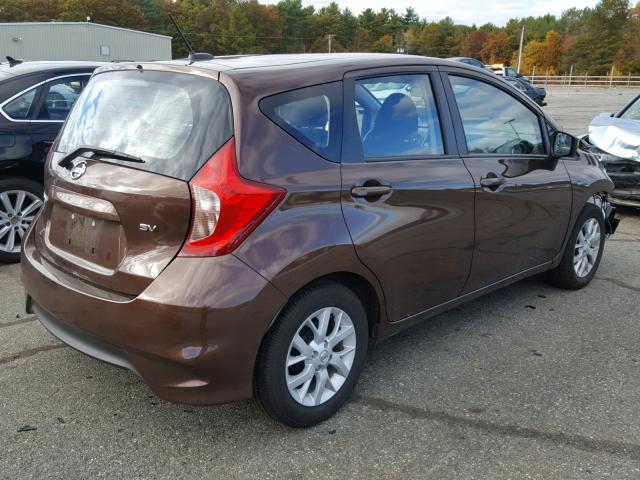 3N1CE2CP6HL373645 - 2017 NISSAN VERSA NOTE BURGUNDY photo 4