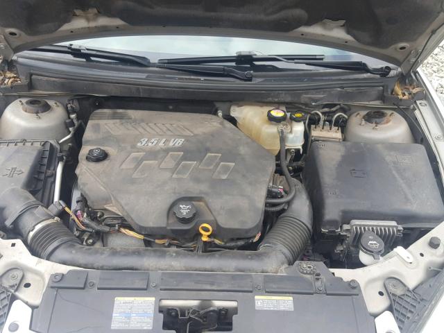 1G2ZH57N184118016 - 2008 PONTIAC G6 GT SILVER photo 7