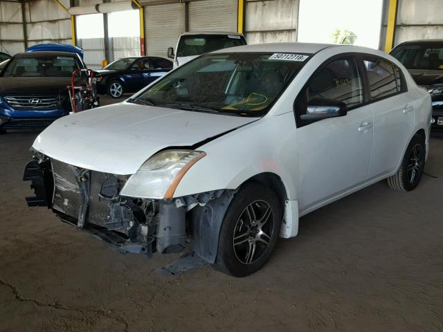 3N1AB6AP6AL667918 - 2010 NISSAN SENTRA 2.0 WHITE photo 2