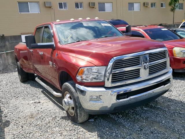 3D73Y4CL8BG558489 - 2011 DODGE RAM 3500 RED photo 1