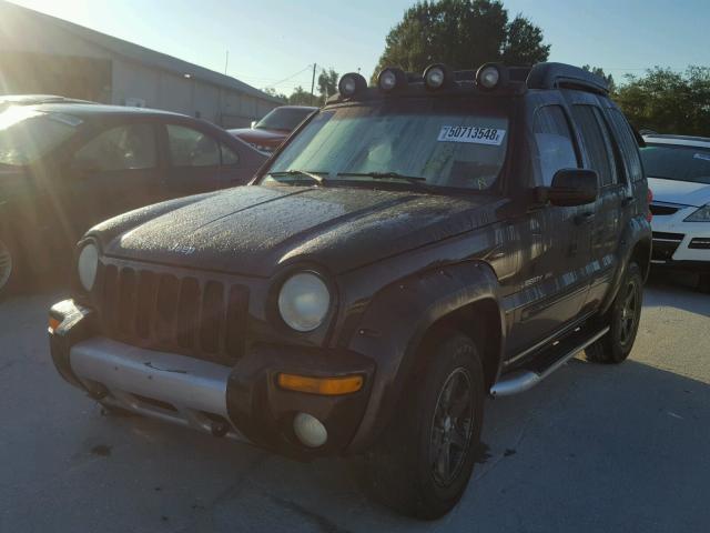 1J4GK38K73W507828 - 2003 JEEP LIBERTY RE BLACK photo 2