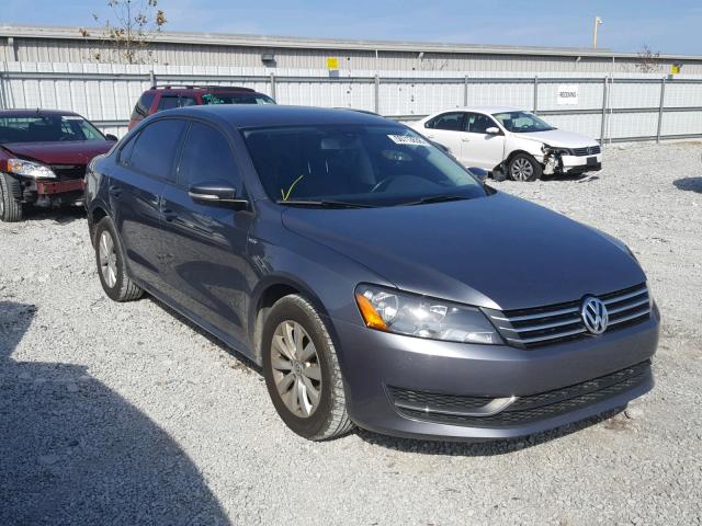 1VWAT7A31FC092317 - 2015 VOLKSWAGEN PASSAT S GRAY photo 1