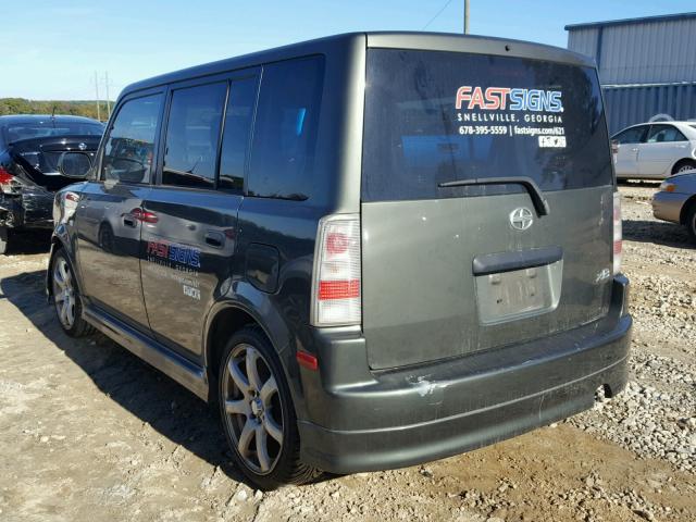 JTLKT324350212484 - 2005 TOYOTA SCION XB Сұр фото 3