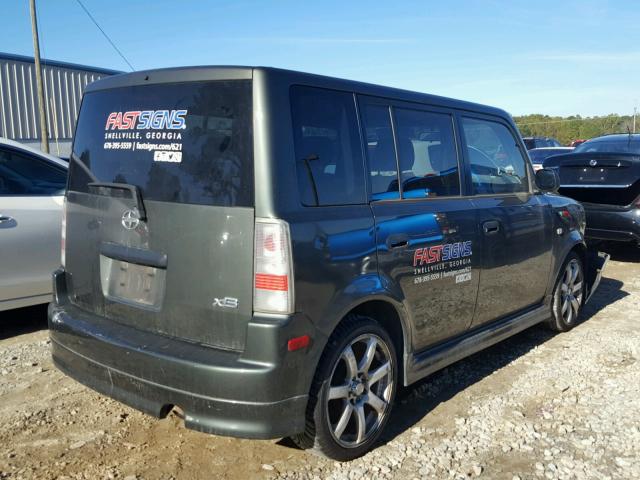 JTLKT324350212484 - 2005 TOYOTA SCION XB Сұр фото 4