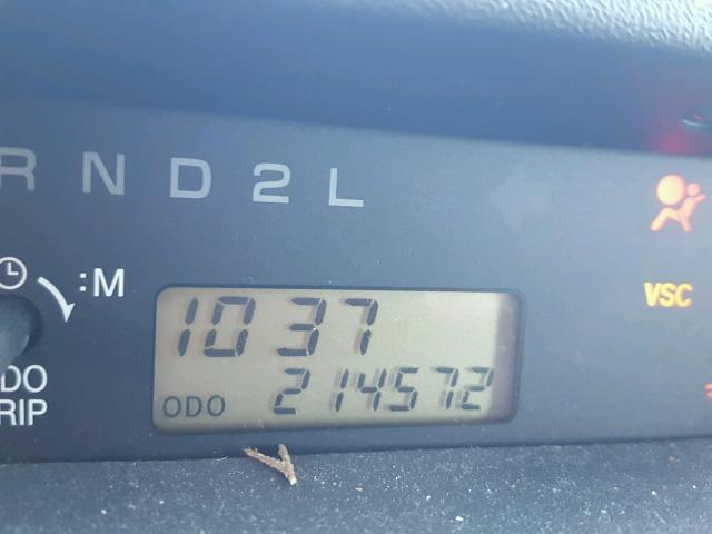 JTLKT324350212484 - 2005 TOYOTA SCION XB Сұр фото 8