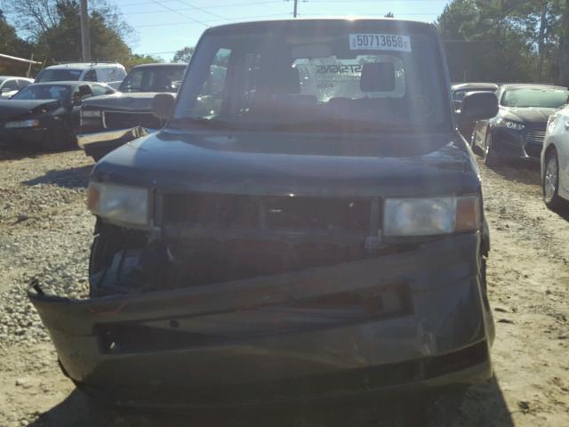 JTLKT324350212484 - 2005 TOYOTA SCION XB Сұр фото 9