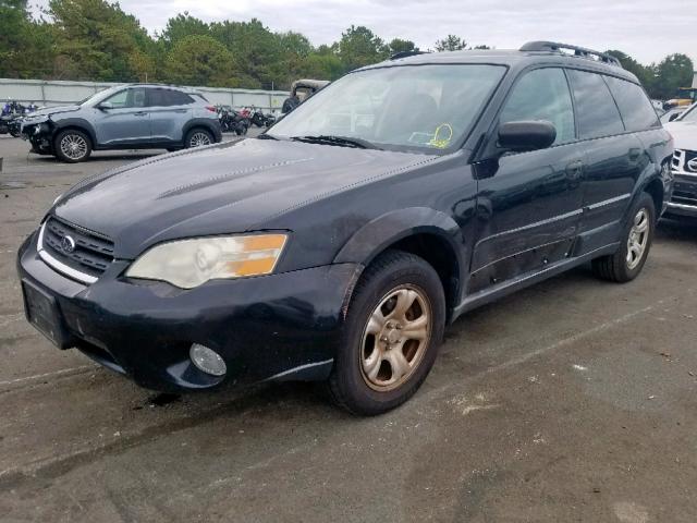 4S4BP61C977317126 - 2007 SUBARU LEGACY OUT BLACK photo 2