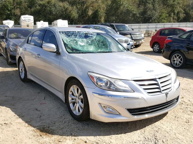 KMHGC4DD2CU155071 - 2012 HYUNDAI GENESIS 3. SILVER photo 1