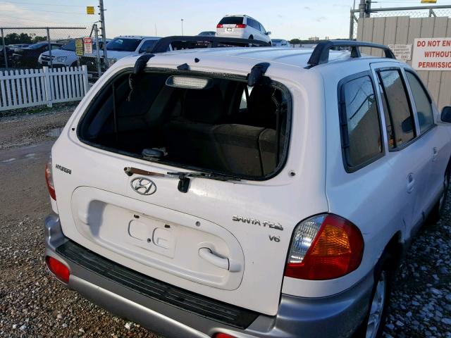 KM8SC13D02U277307 - 2002 HYUNDAI SANTA FE G WHITE photo 9