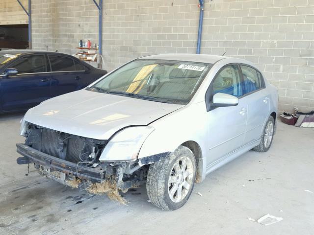 3N1AB6AP2BL728859 - 2011 NISSAN SENTRA 2.0 SILVER photo 2