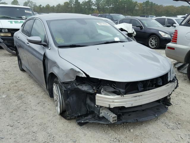 1C3CCCAB3FN685908 - 2015 CHRYSLER 200 LIMITE GRAY photo 1