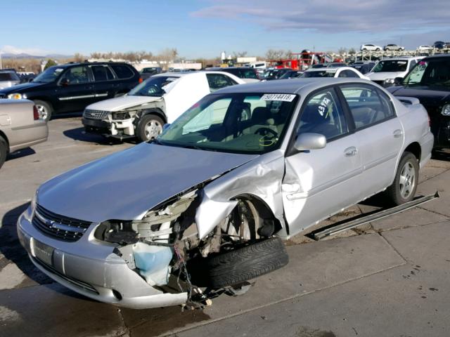 1G1NE52J23M723851 - 2003 CHEVROLET MALIBU LS SILVER photo 2