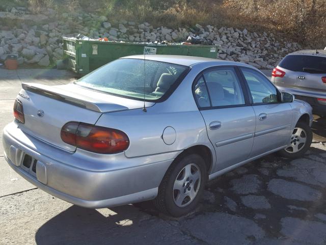 1G1NE52J23M723851 - 2003 CHEVROLET MALIBU LS SILVER photo 4