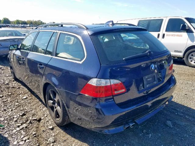 WBANN73576CN02046 - 2006 BMW 530 XIT BLUE photo 3