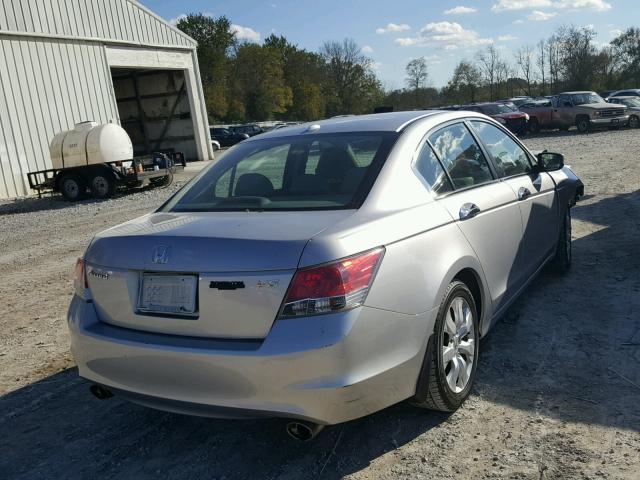 1HGCP3F81AA030189 - 2010 HONDA ACCORD EXL SILVER photo 4