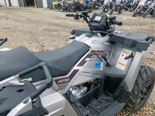 4XASJE579HA085250 - 2017 POLARIS SPORTSMAN SILVER photo 5