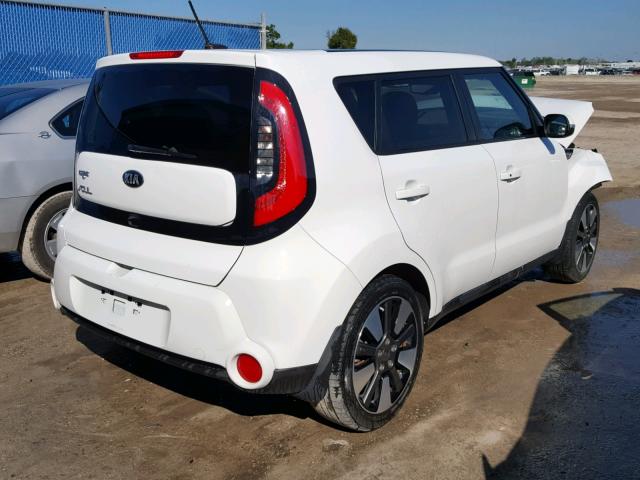 KNDJX3A55E7086769 - 2014 KIA SOUL ! WHITE photo 4