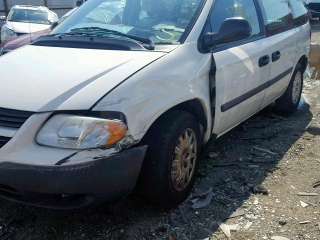 1D4GP21E36B515056 - 2006 DODGE CARAVAN C/ WHITE photo 9