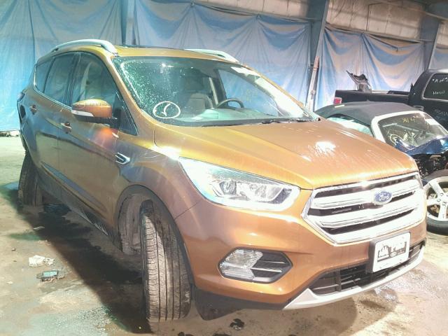 1FMCU9J91HUE31613 - 2017 FORD ESCAPE TIT ORANGE photo 1