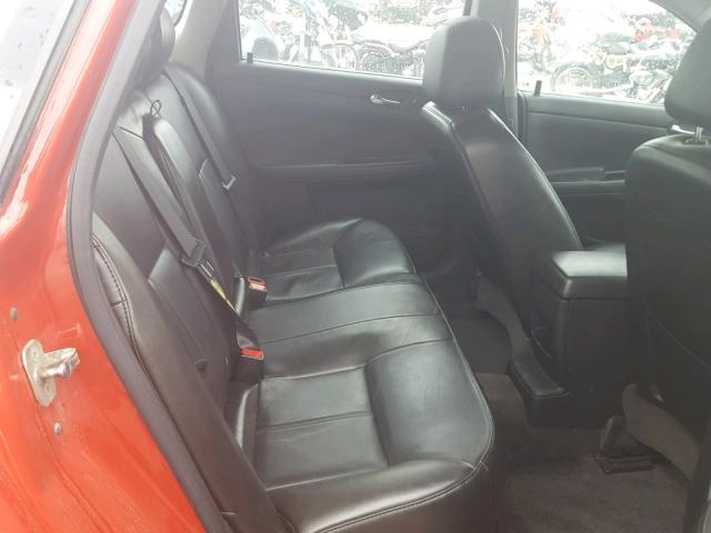 2G1WD58CX81259730 - 2008 CHEVROLET IMPALA SUP წითელი ფოტო 6