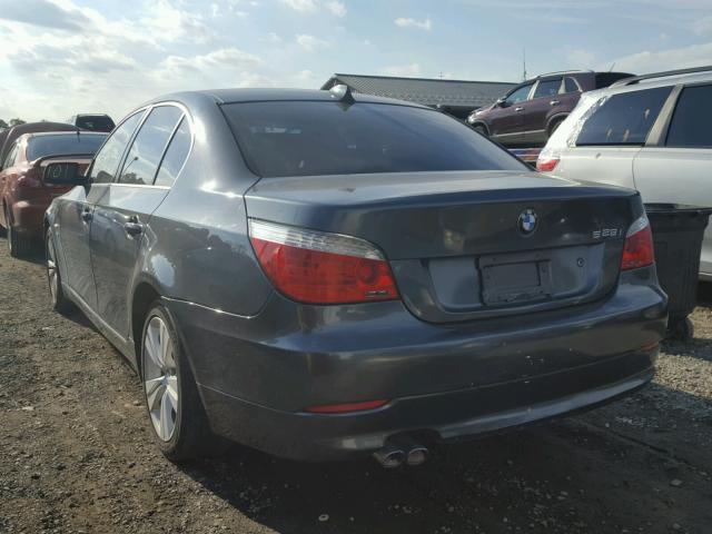 WBANV13589C150998 - 2009 BMW 528 XI CHARCOAL photo 3