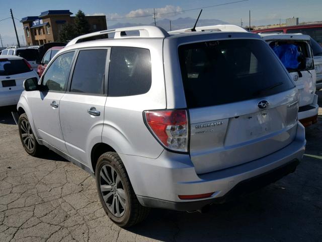 JF2SHAGC6CH469141 - 2012 SUBARU FORESTER T SILVER photo 3